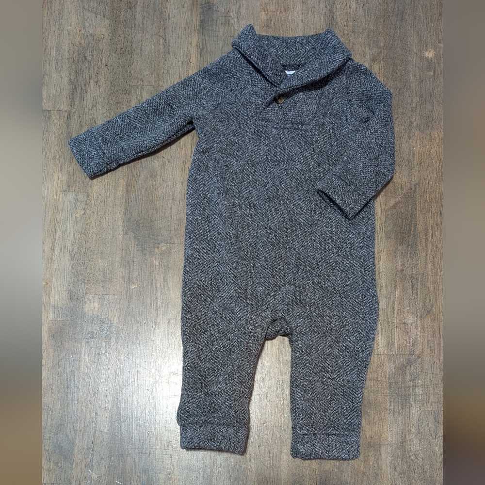 EUC Old Navy Charcoal Kids One Piece *M23
